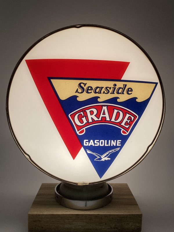 Seaside Grade Gas Pump Globe