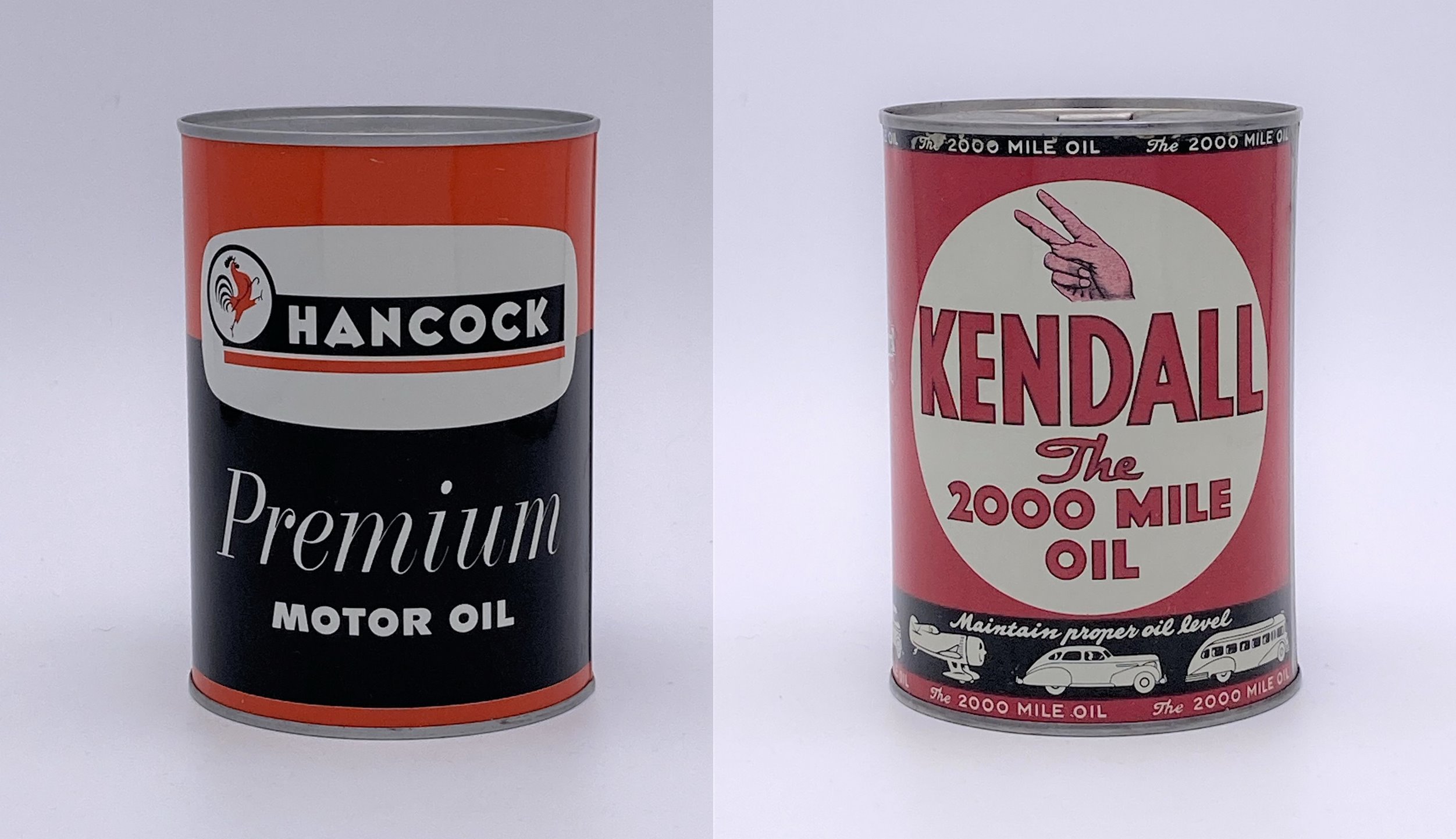 Vintage Oil Can Texaco Motor Oil One Quart Metal Can